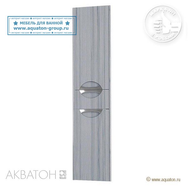 Шкаф-колонна АКВАТОН Сильва, левый дуб фьорд Шкаф-колонна АКВАТОН Сильва, левый дуб фьорд