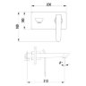 Смеситель для раковины Lemark Melange LM4926CW Смеситель для раковины Lemark Melange LM4926CW